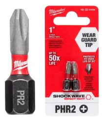 Puntas Phr2x25mm  Milwaukee X 2 Pc 4832-4444
