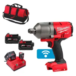 Milwaukee Orbital Aleatoria Con Base De 15Mm M18 Fuel 8 Velocidades + Bateria Xc5.0 (4811-1850) + Cargador (4819-59A) + Bolso (4855-3490)