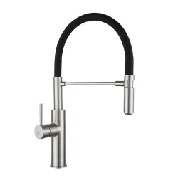 Peirano Monocomando Cocina Nickel Hoop