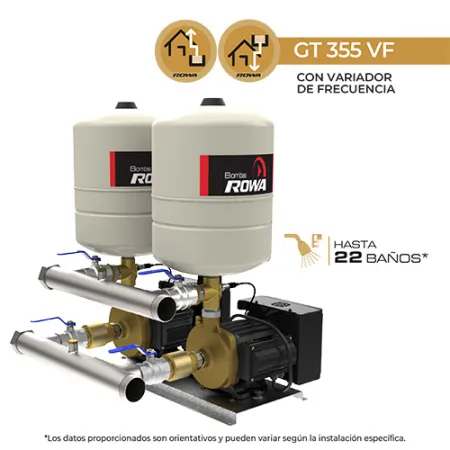 Rowa GT 355 VF - Grupos de Presion