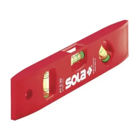 SOLA Nivel Plastico 20Cm Torp/Magnetico