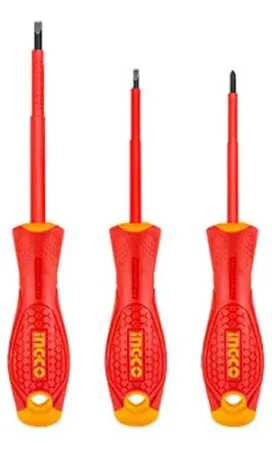 INGCO Set 3 Destornilladores Aislados Dieléctrico 1000V
