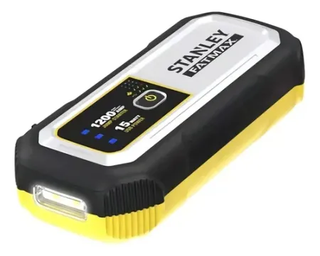 Arrancador Auxiliar Stanley 1200A Fatmax + Usb Led
