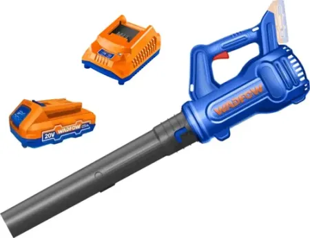 WADFOW Soplador Inalambrico 20v 18000 RPM + 2 Bat 2 Ah + Cargador