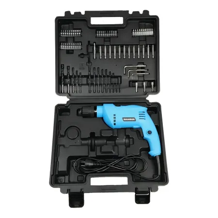 Taladro percutor atornillador eléctrico de 10mm Gamma G1901 650W 50Hz