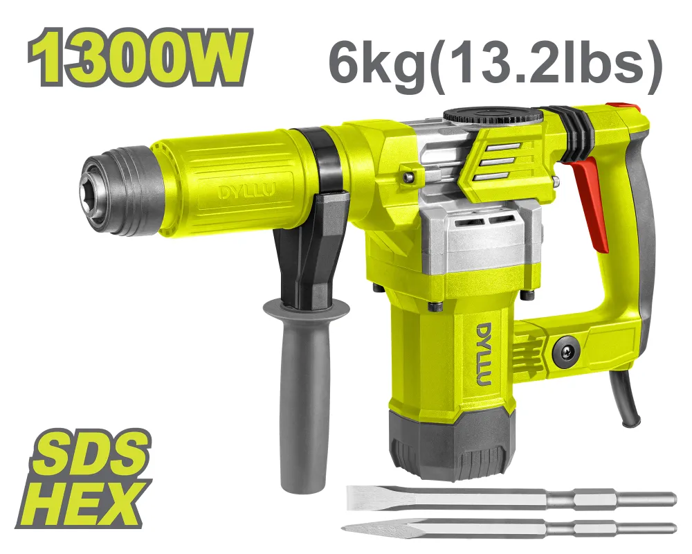Martillo Demoledor 1300W 15J DYLLU DTDB1D45-4