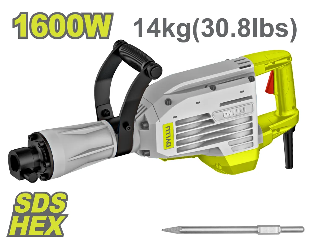 Martillo Demoledor 1600W 45J DYLLU DTDB1D80-4