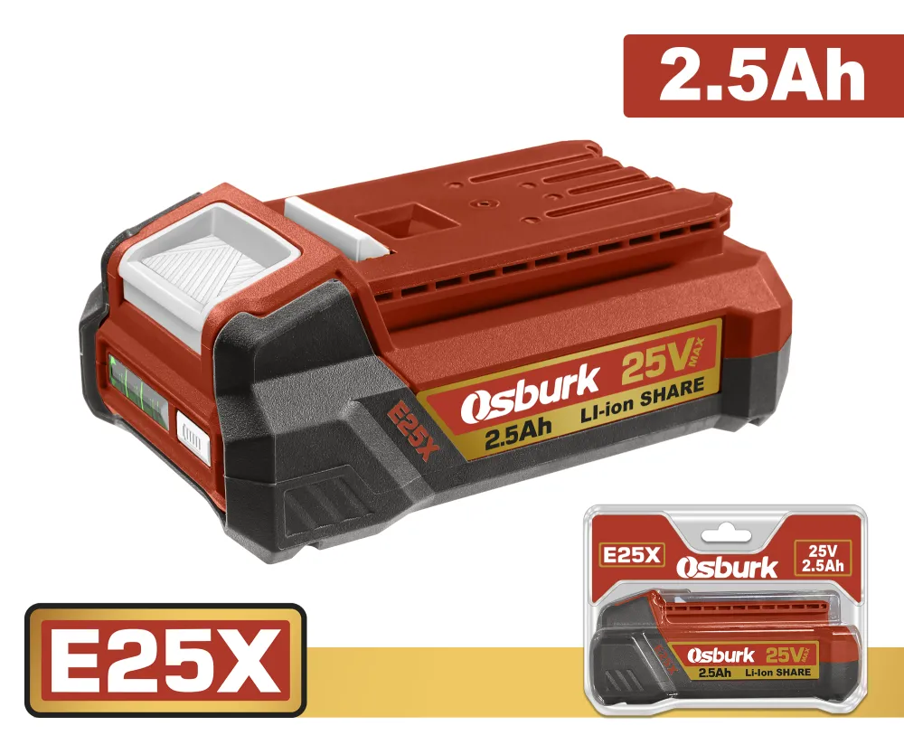 Bateria 25V 25 Ah OSBURK KLBP25251