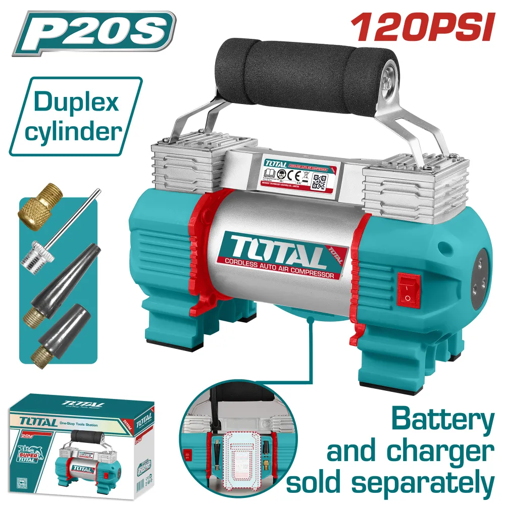 Compresor 20V 120psi TOTALTACLI2026
