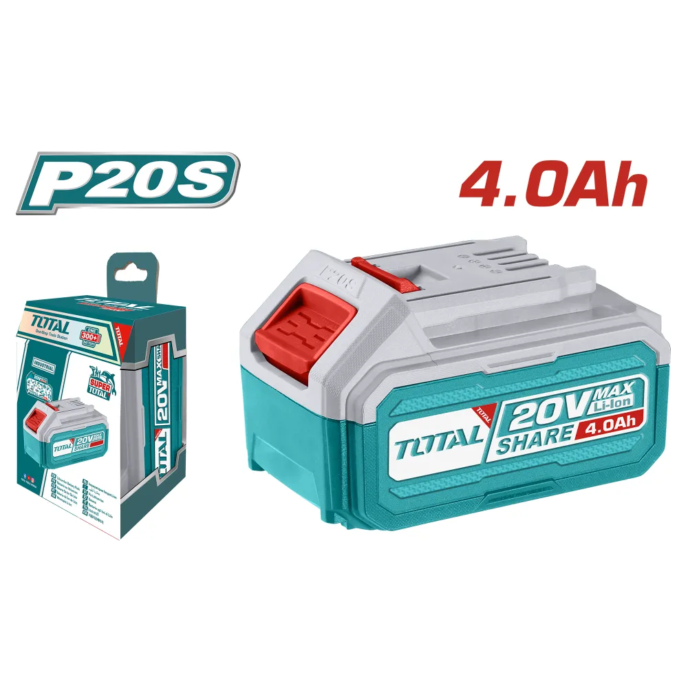 Bateria 20V 4.0 Ah INDUSTRIAL TOTAL TFBLI20021
