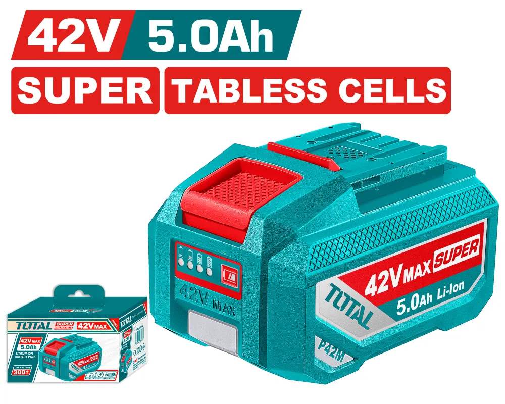 Bateria42V 5.0AhTabless INDUSTRIALTOTALTFBLI42502