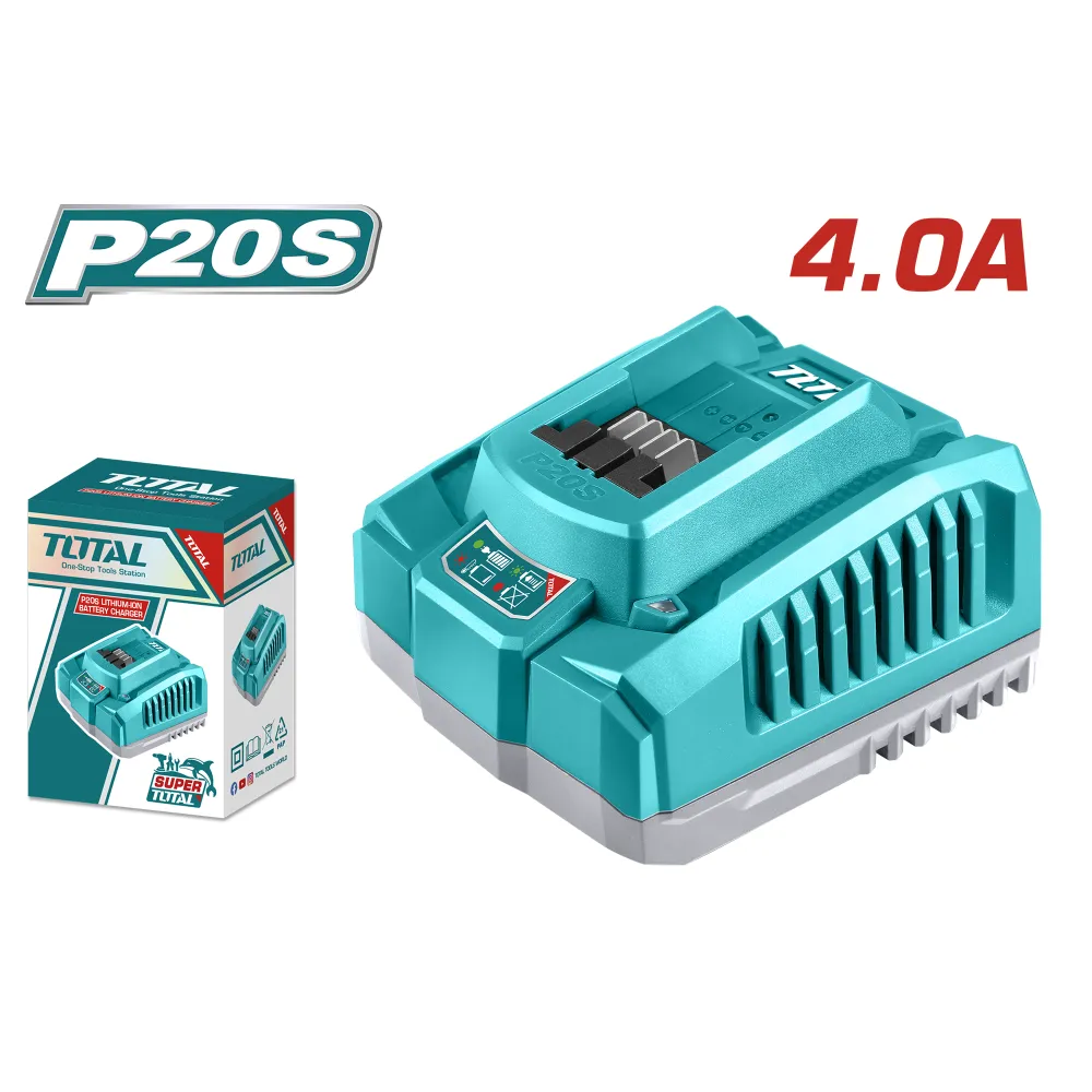 Cargador de Bateria 20V 4.0 Ah INDUSTRIAL TOTAL TFCLI20411-4