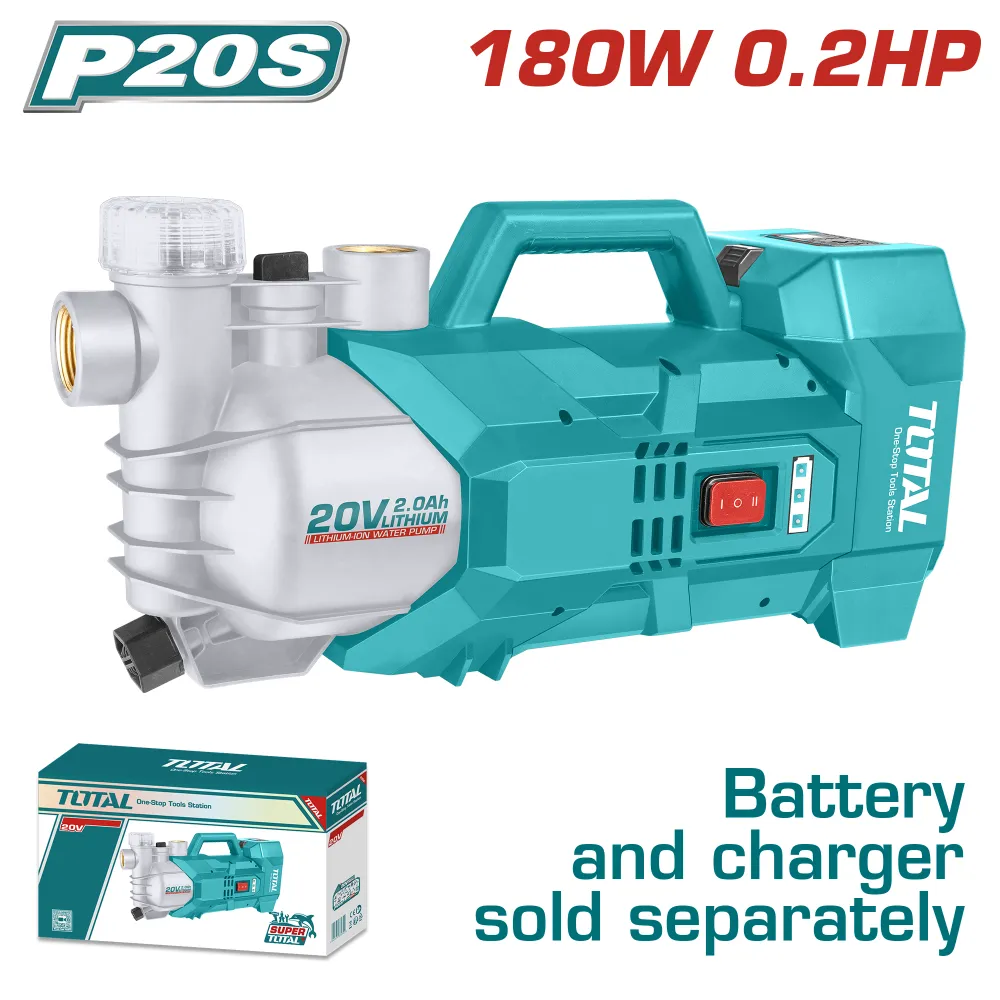 Bomba de Agua para Jardin 20V TOTAL TGWPLI201801