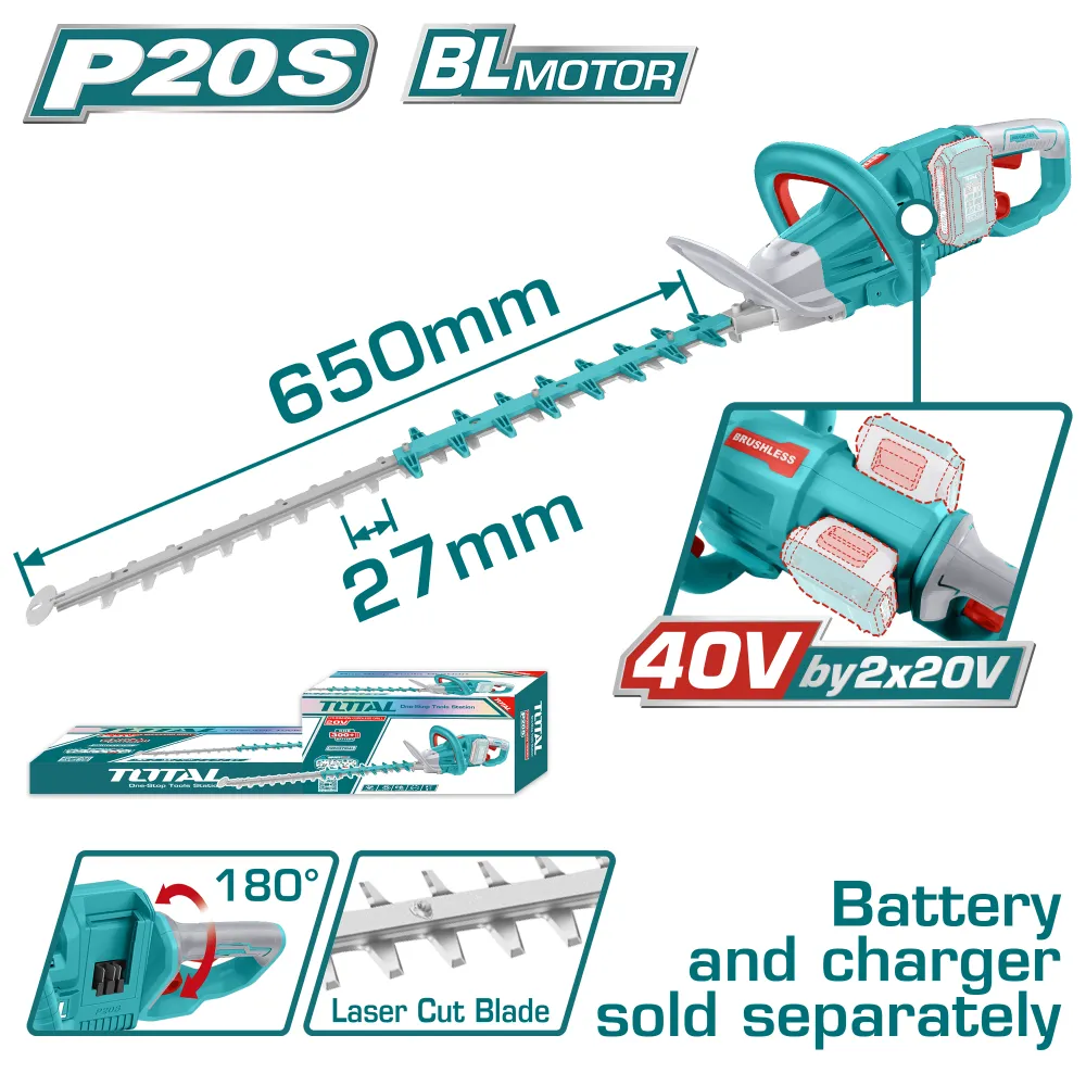 Cortacerco 40V 26" INDUSTRIAL TOTAL THTLI40028