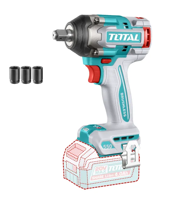 LlavedeImpacto20V BL 550NmINDUSTRIALTOTALTIWLI20551