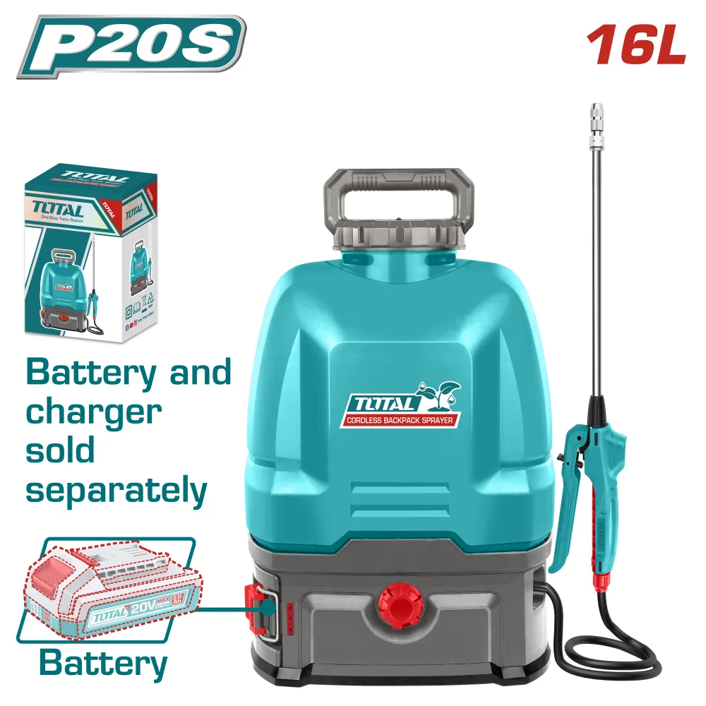 Pulverizador 16L 20V INDUSTRIAL TOTAL TSPLI2016